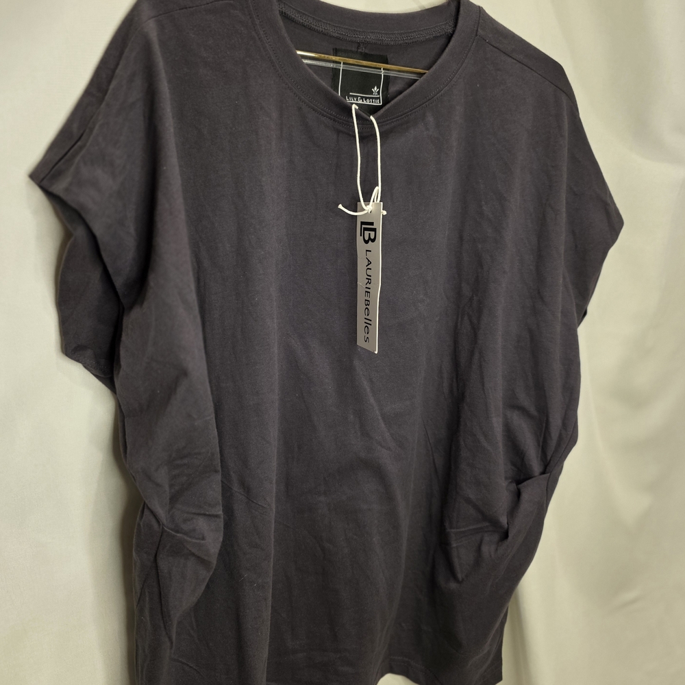 Laurie Bell Charcoal Women's Short Sleeve Tee